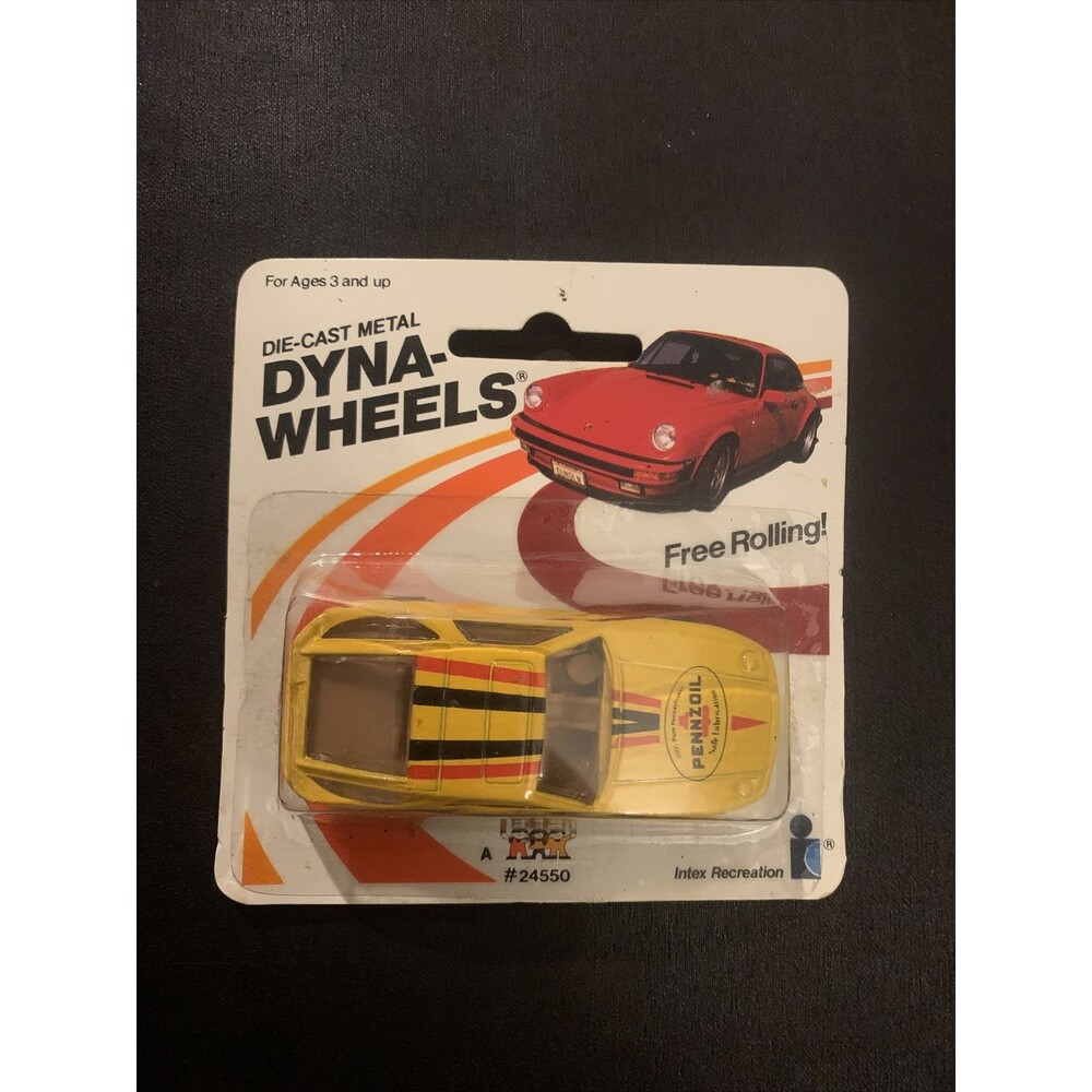 Vintage 1989 Dyna-Wheels Die-Cast Car - Unopened Pennzoil Advertisement Car
